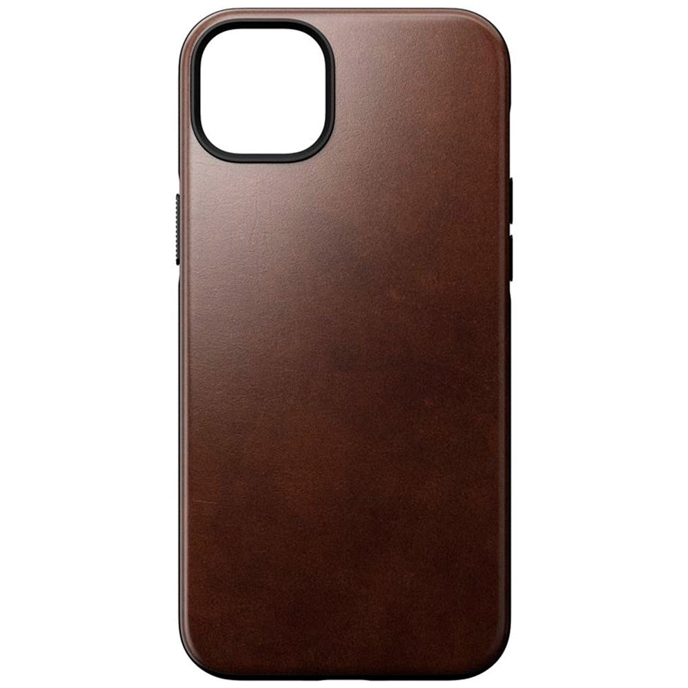 iPhone 14 Plus Modern Nomad Horween Leather Deksel - MagSafe Kompatibel - Brun