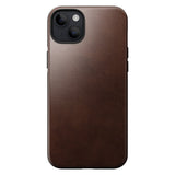 iPhone 15 Plus Modern Nomad Horween Leather Deksel - MagSafe Kompatibel - Brun