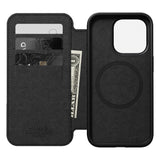 iPhone 15 Pro Nomad Modern Horween Leather Folio Deksel - MagSafe Kompatibel - Brun