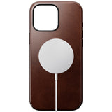 iPhone 16 Pro Max Modern Nomad Horween Leather Deksel - MagSafe Kompatibel - Brun