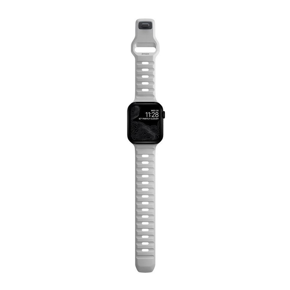 Nomad Apple Watch (38/40/SE/41/42mm) Sport Band Rem - Lunar Gray