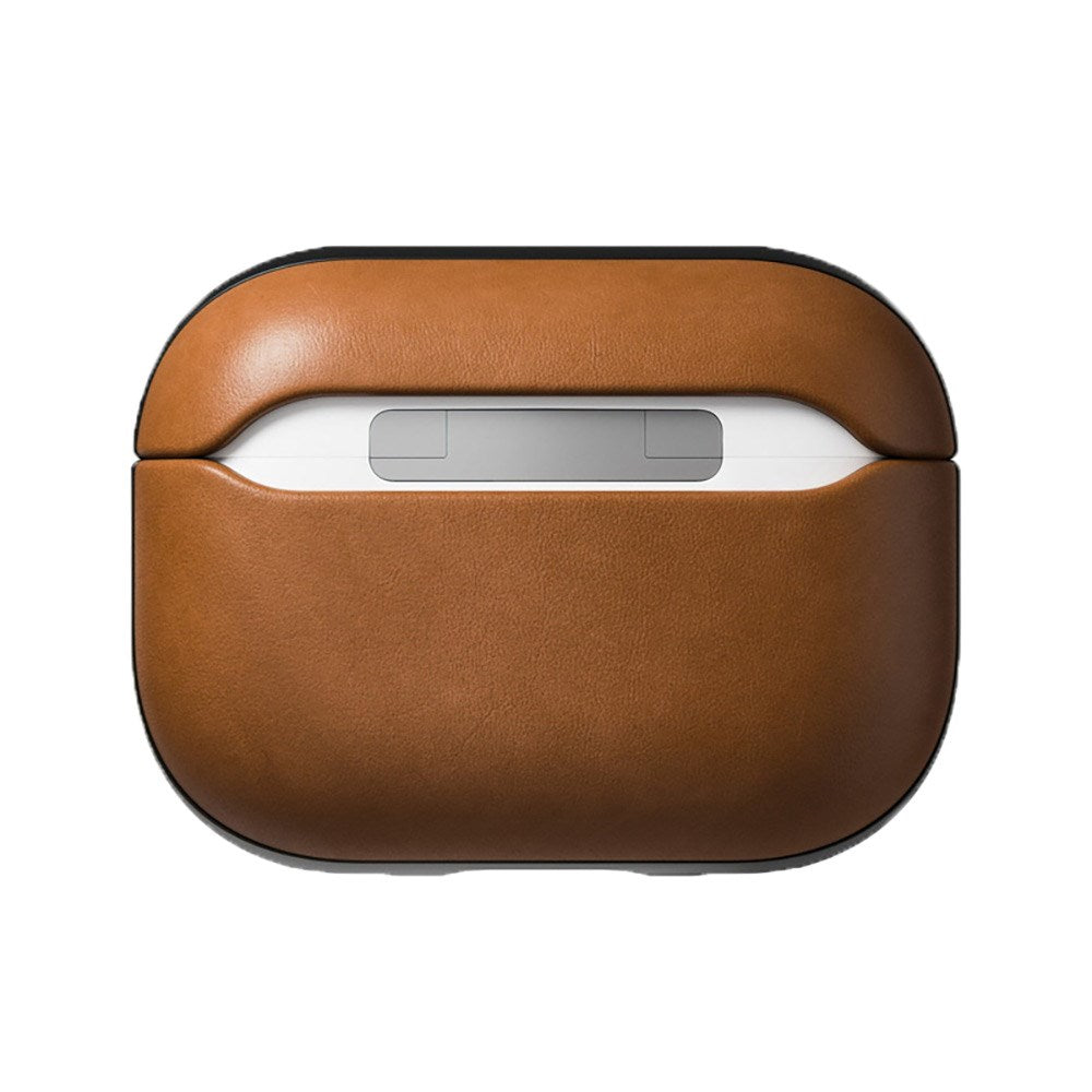 AirPods Pro (2. gen.) Nomad Modern Horween Leather Deksel - Tan