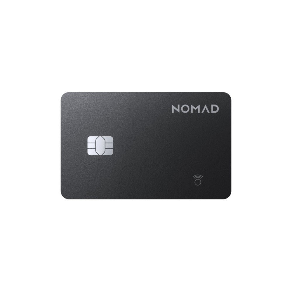 Nomad GPS Tracking Card Pro - Apple Find My Kompatibel - Svart