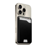 Nomad Ecco Leather Mag Wallet m. Apple Find My - MagSafe Kompatibel - Black