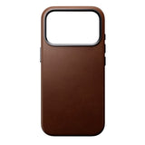 Nomad iPhone 17 Pro Traditional Leather Case - MagSafe Kompatibel - Brown