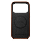 Nomad iPhone 17 Pro Traditional Leather Case - MagSafe Kompatibel - Brown