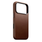 Nomad iPhone 17 Pro Traditional Leather Case - MagSafe Kompatibel - Brown