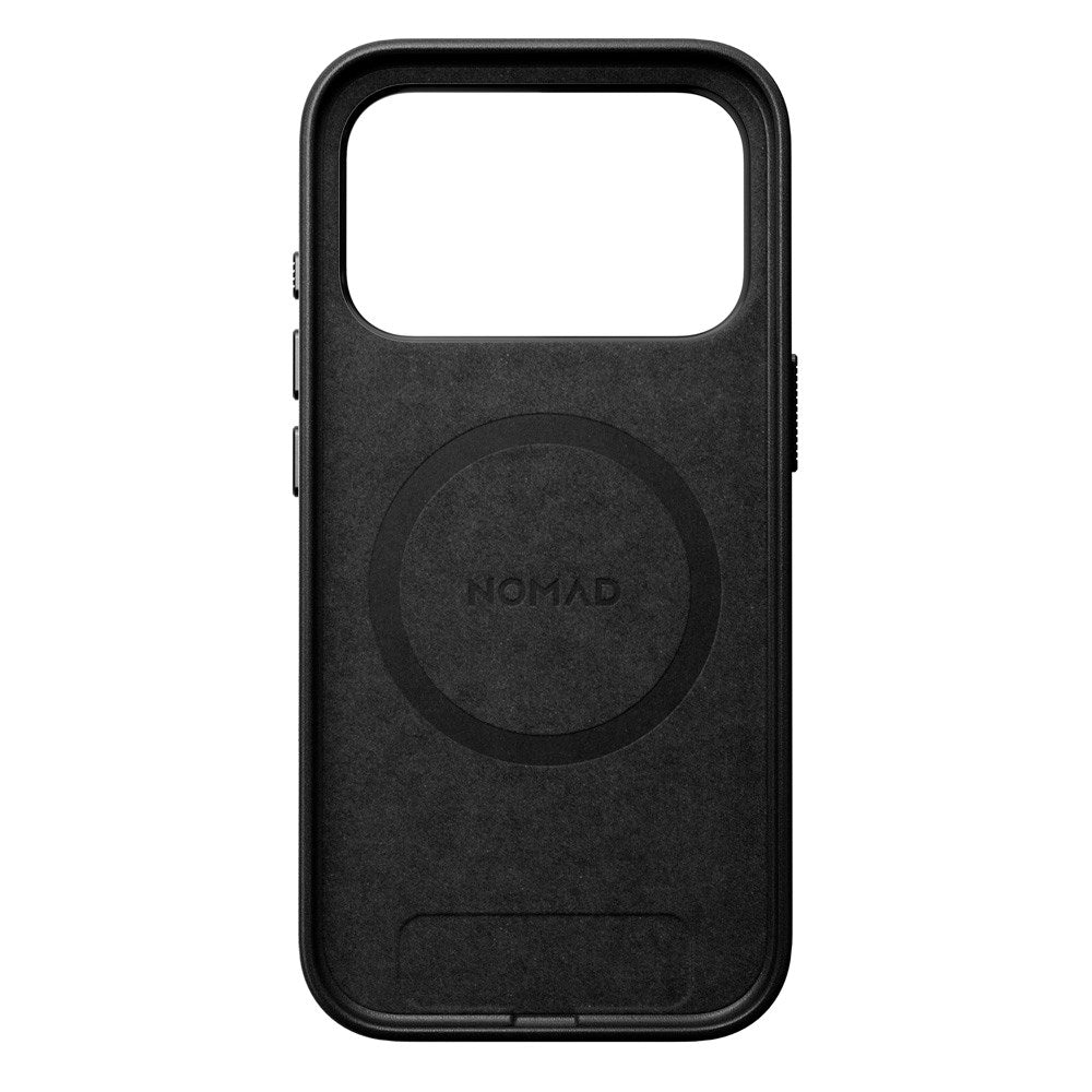 Nomad iPhone 17 Pro Traditional Leather Case - MagSafe Kompatibel - Black