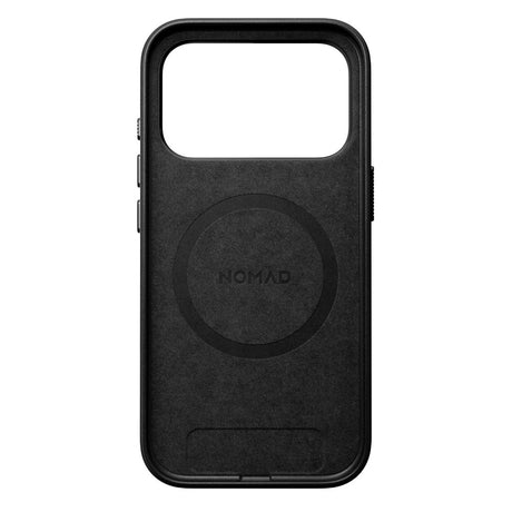 Nomad iPhone 17 Pro Traditional Leather Case - MagSafe Kompatibel - Black