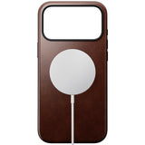 Nomad iPhone 17 Pro Max Modern Horween Leather Case - MagSafe Kompatibel - Rustic Brown