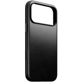 Nomad iPhone 17 Pro Max Modern Horween Leather Case - MagSafe Kompatibel - Black