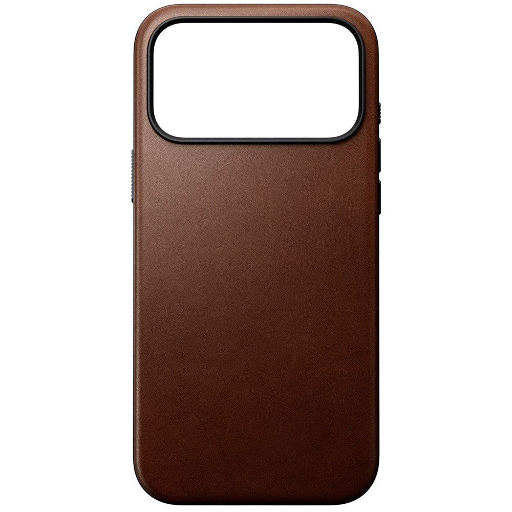Nomad iPhone 17 Pro Max Modern Leather Case - MagSafe Kompatibel - Brown