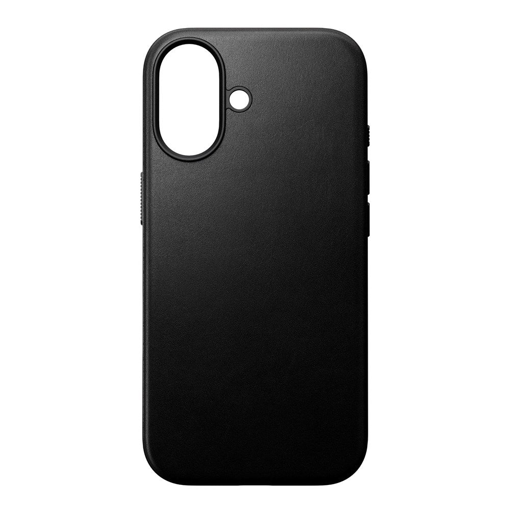 Nomad iPhone 17 Modern Leather Case - MagSafe Kompatibel - Black