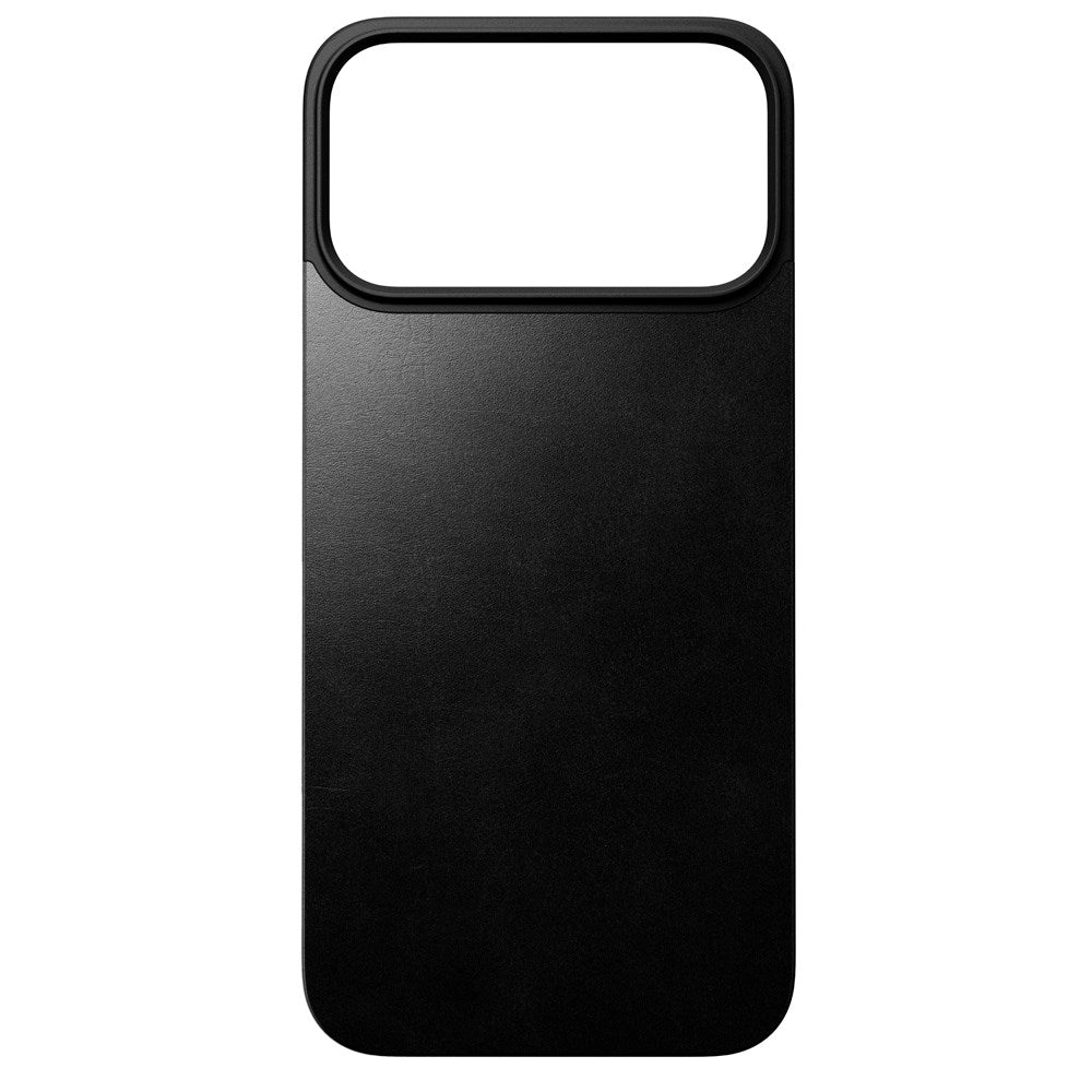 Nomad iPhone 17 Pro Magnetic Horween Leather Back Case - MagSafe Kompatibel - Black