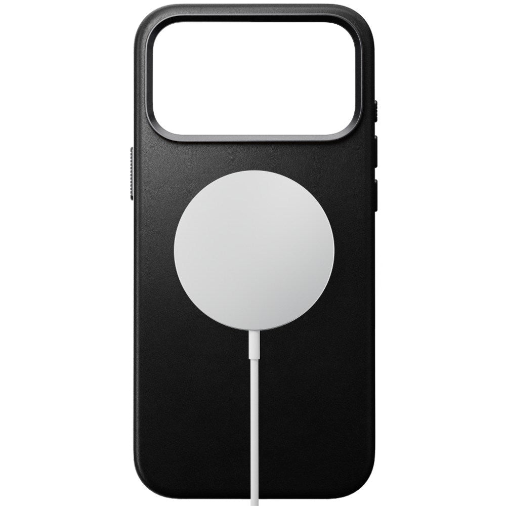 iPhone 18 Pro Max Nomad Traditional Leather Case - MagSafe Kompatibel - Black