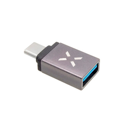 Fixed Link USB-C til USB-A Adapter - Grå