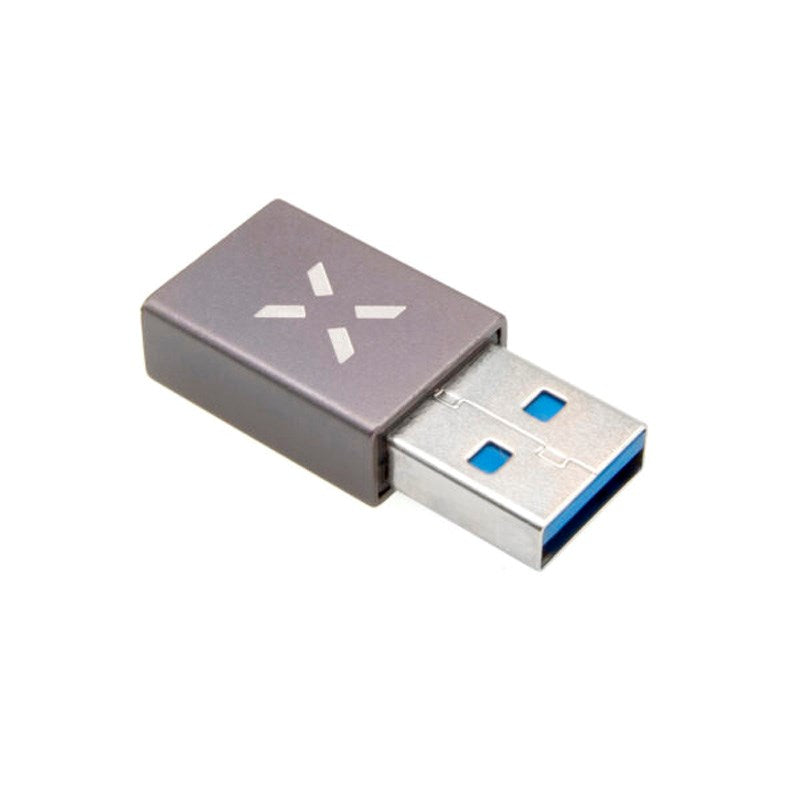 Fixed Link USB-A til USB-C Adapter - Grå
