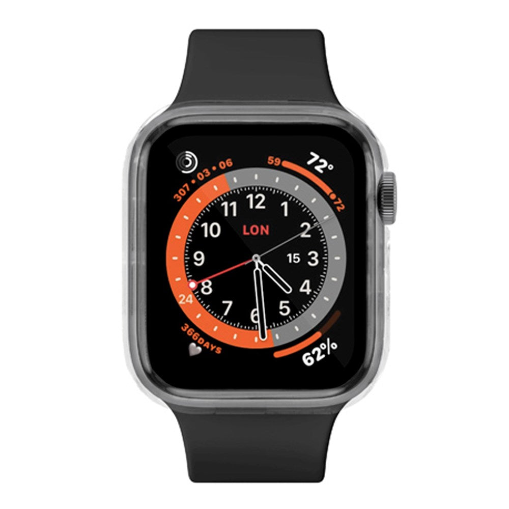 Fixed Apple Watch SE / 6 / 5 / 4 (40mm) Pure Deksel m. Skjermbeskyttelse - Gjennomsiktig