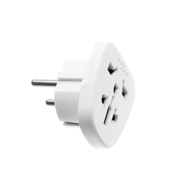 Fixed EU Reise Adapter - Hvit