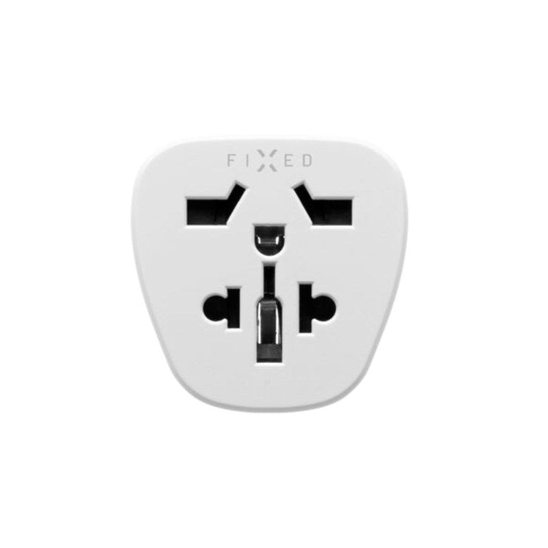 Fixed EU Reise Adapter - Hvit