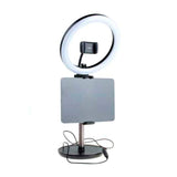 Fixed Universal LED Ring Light Holder - Svart