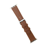 Fixed Apple Watch (42/44/SE/45/46/49mm) Ekte Skinn Reim - Brun