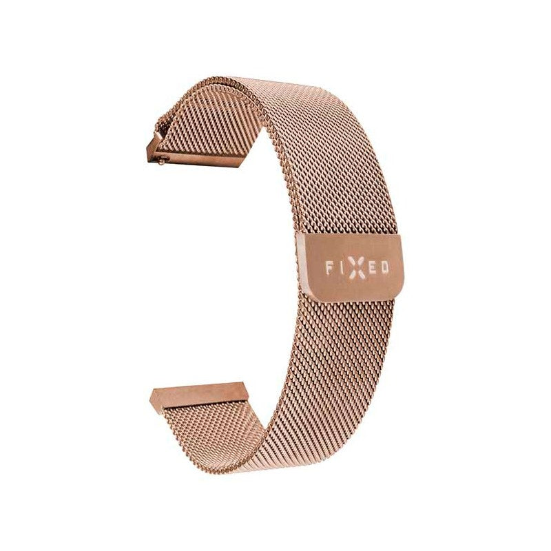 Fixed Universell Smartwatch Mesh Metall Rem (20mm) - Rose Gold