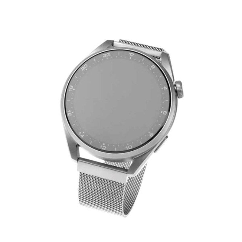 Fixed Universell Smartwatch Mesh Metall Rem (22mm) - Sølv