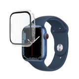 Fixed Apple Watch 9 / 8 / 7 (41mm) Pure Deksel m. Skjermbeskyttelse - Gjennomsiktig