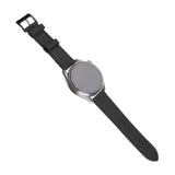 Fixed Universal Smartwatch Ekte Skinn Rem (20mm) - Svart