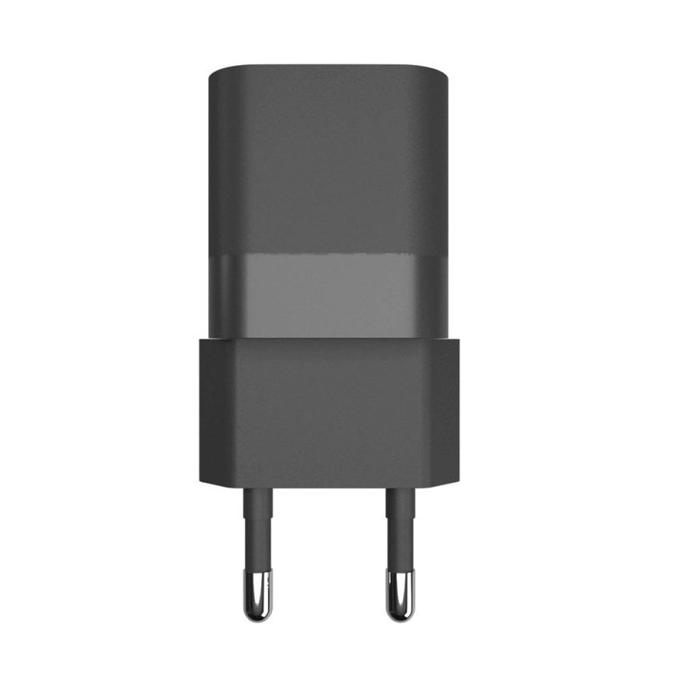 Fixed 25W PD USB-C Fast Vegglader - Svart