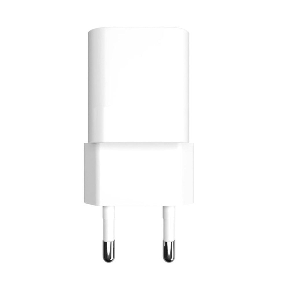 Fixed 25W PD USB-C Fast Vegglader - Hvit