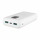 Fixed Zen 20 2 x USB-A 1 x USB-C PD 20W Power Bank 20,000 mAh - Hvit