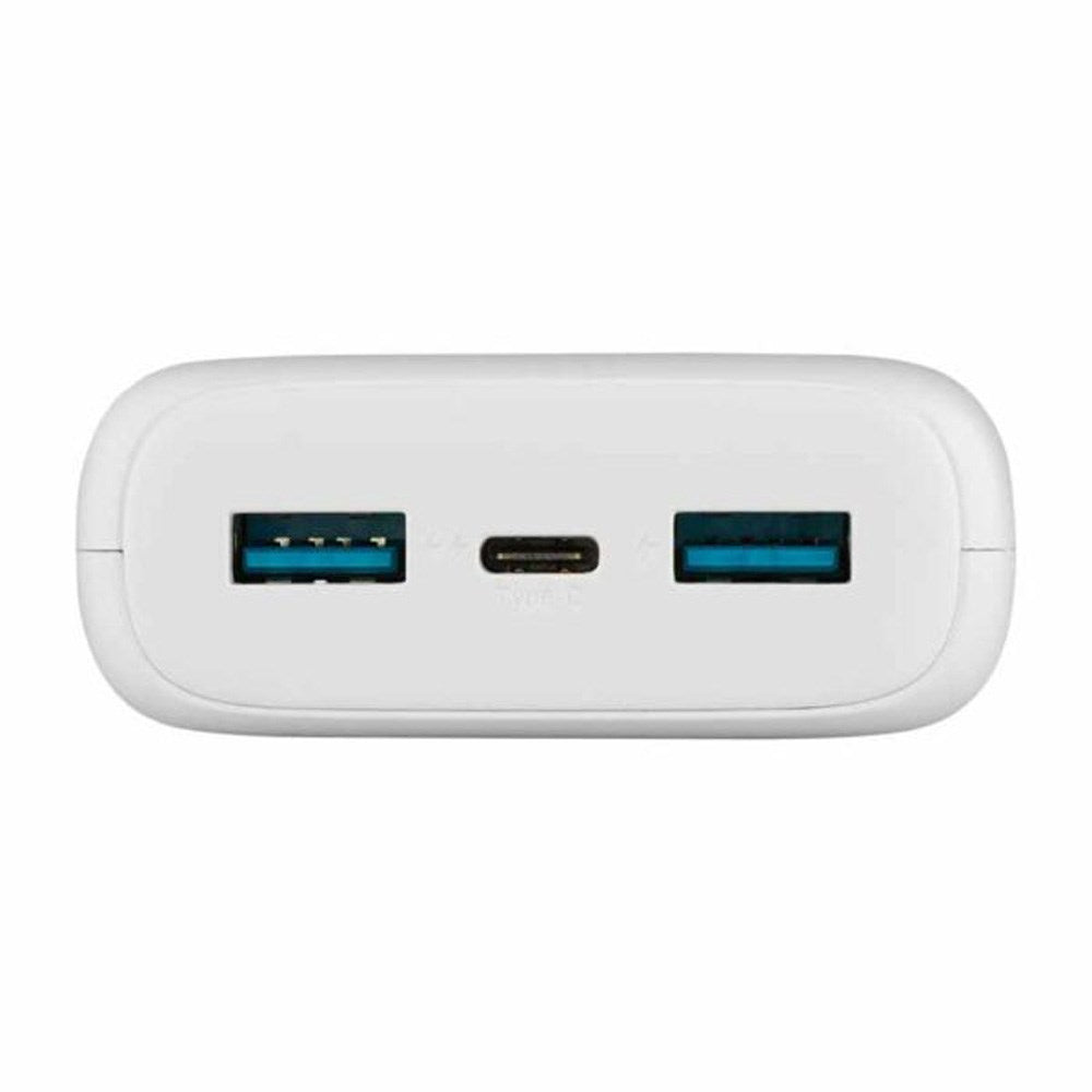 Fixed Zen 20 2 x USB-A 1 x USB-C PD 20W Power Bank 20,000 mAh - Hvit