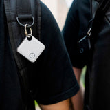 Fixed Tag - Bluetooth GPS Tracker - Apple Find My Compatible - Svart