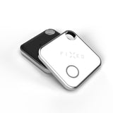 Fixed Tag - Bluetooth GPS Tracker - Apple Find My Compatible - 2 Pack - Svart / Hvit