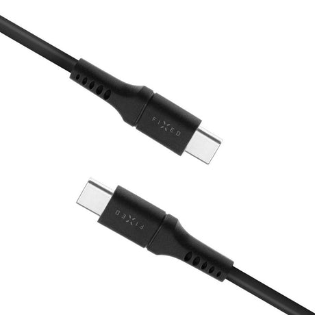 Fixed Liquid USB-C til USB-C-kabel 60W - 0.5m - Svart