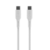 Fixed Liquid USB-C til USB-C-kabel 60W - 0.5m - Hvit