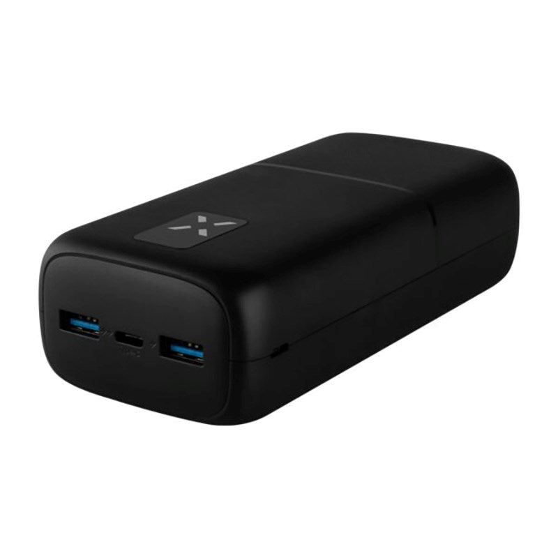 Fixed Zen 30 2 x USB-A 1 x USB-C PD 20W Power Bank 30.000 mAh - Svart