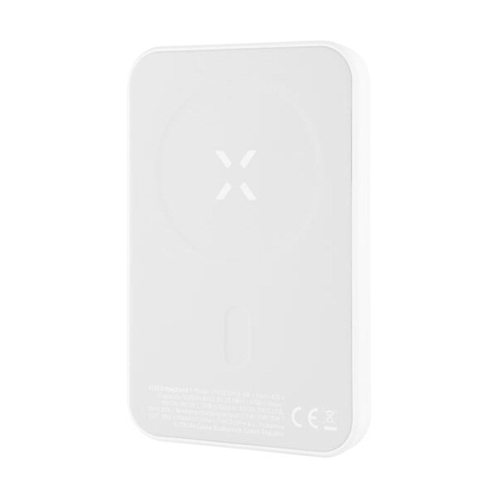 Fixed MagZen Wireless Magnetic PD 20W Power Bank 6.000 mAh - Hvitt