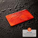 Fixed Tag Card - Bluetooth GPS Tracker - Apple Find My Compatible - Orange