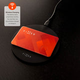 Fixed Tag Card - Bluetooth GPS Tracker - Apple Find My Compatible - Orange