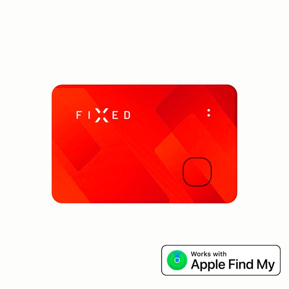 Fixed Tag Card - Bluetooth GPS Tracker - Apple Find My Compatible - Orange