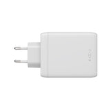 Fixed GaN 100W Vegglader m. 3x USB-C / 1x USB-A - Hvit