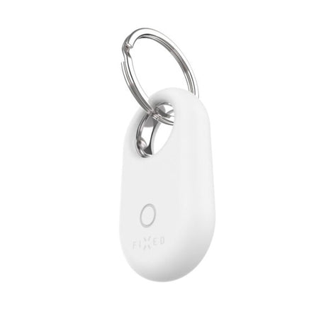 Fixed Silky Silikon Deksel til Samsung Galaxy SmartTag 2 - Hvit