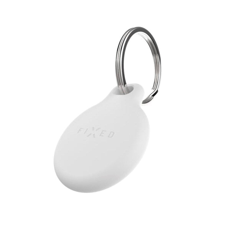 Fixed Silky Silikon Deksel til Apple AirTag - Hvit