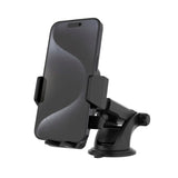 Fixed Iconiq XXL (Maks. Mobilbredde: 5,3 - 8,3 cm) Dashbord- / Frontrutetelefonholder - Svart