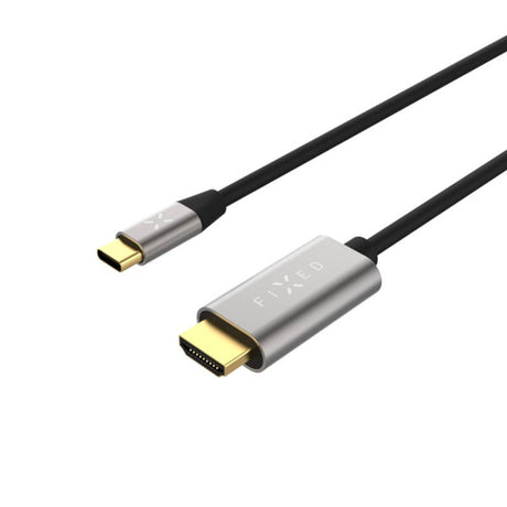 Fixed USB-C til HDMI-Kabel 4K / 60 Hz - 2m - Svart