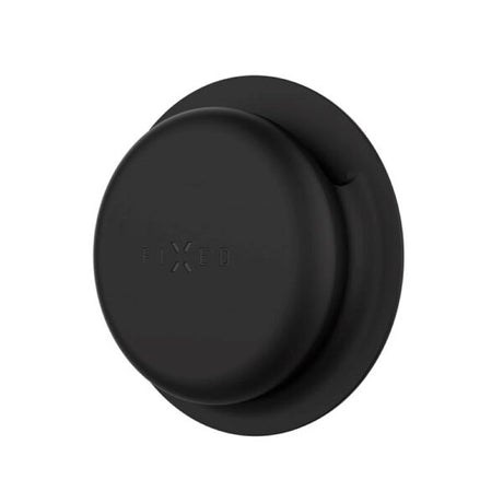 Fixed Silikon Sticker Deksel til Apple AirTag - 2 stk - Svart