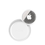 Fixed Silikon Sticker Deksel til Apple AirTag - 2 stk - Hvit